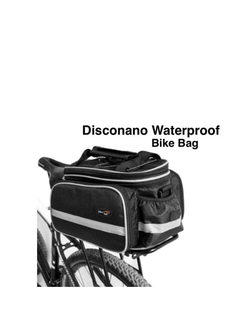 Disconano® Waterproof Multi Function Excursion Cycling Bike Rear Seat Trunk Bag